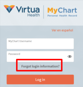 Virtua MyChart Login