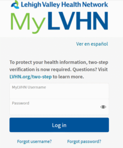 LVHN MyChart Login